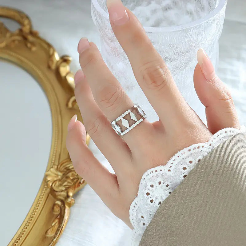 Trendy justerbar ring