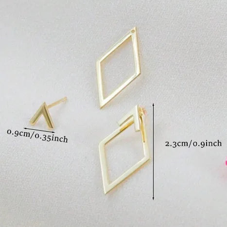 Geometriske øredobber