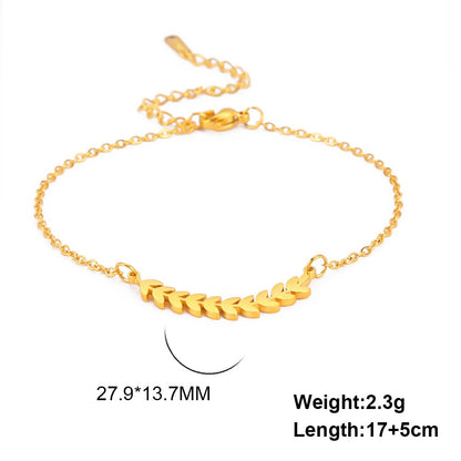 Women's Wheat Bracelet