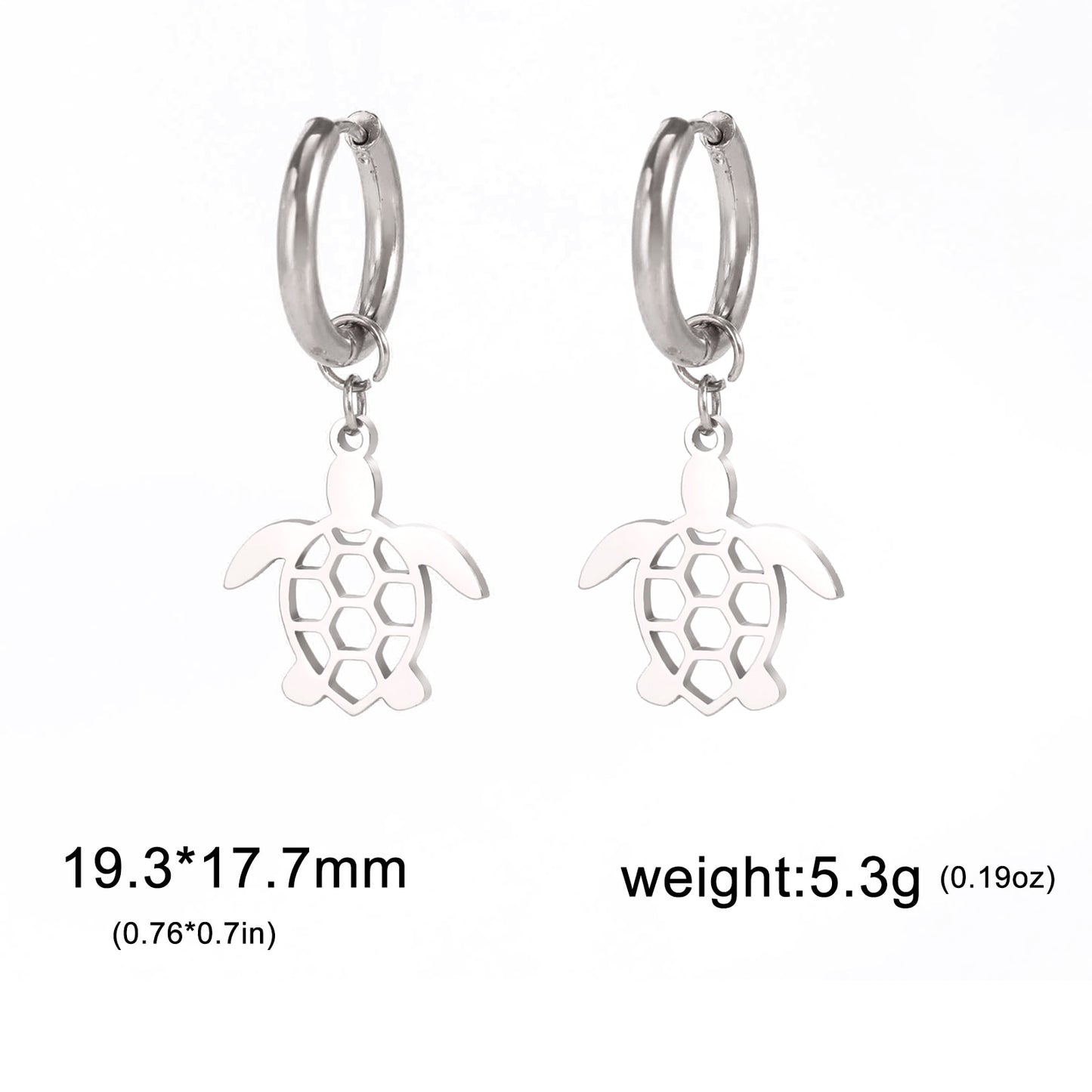 Cute Turtle Earrings For Women