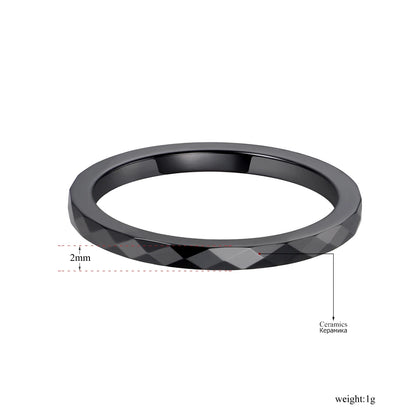Sort & hvit ring for kvinner