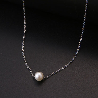 Multilayer Style Pearl "V" Necklace