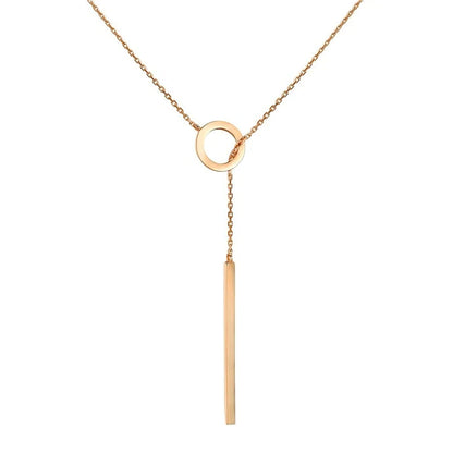 Glossy Pendant Necklace