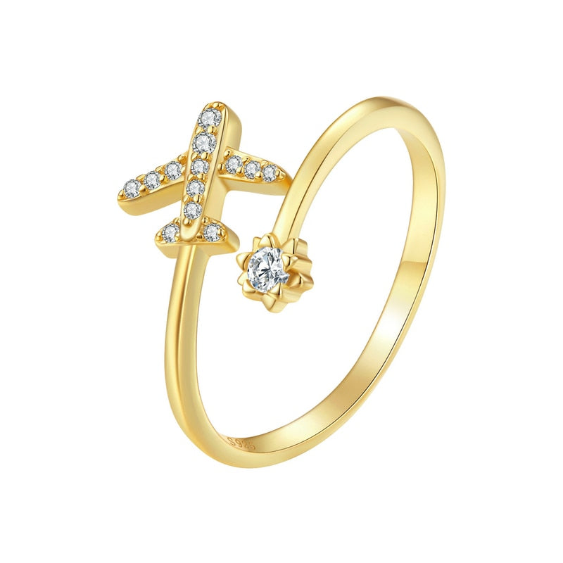Justerbar fly og stjerne ring